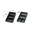 BETA - Termoformati rigidi in ABS portaminuterie per cassettiere RSC22, RSC23, RSC23C e vaschette 140x250x50 VP1.