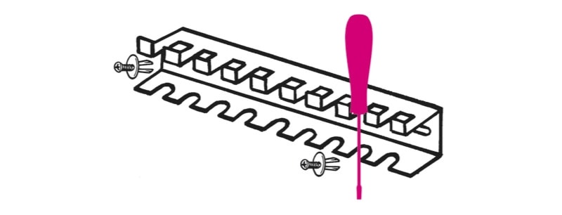 BETA - Supporti per giravite in lamiera, supporti giravite spg11, ideali per organizzare e proteggere i tuoi utensili. 088880910