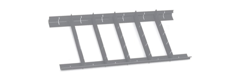 BETA - Separatori paralleli per RSC22 e C27S TP-1 588X272X7.