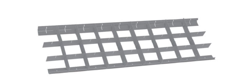 BETA - Separatori incrociati per RSC24AXL TP-3 882X367X7.
