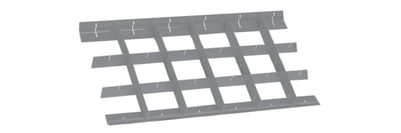 BETA - Separatori incrociati per C38 - C45PRO M4/M5/M7/M8 TP-5S 570X410X7.