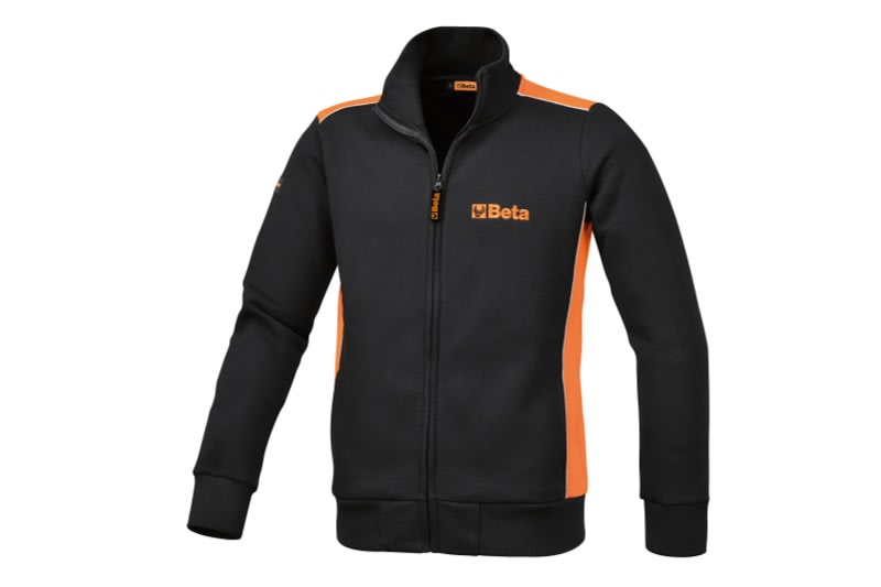 BETA - Felpa uomo in cotone 80%, poliestere 20%, 320 g, felpe top line m.