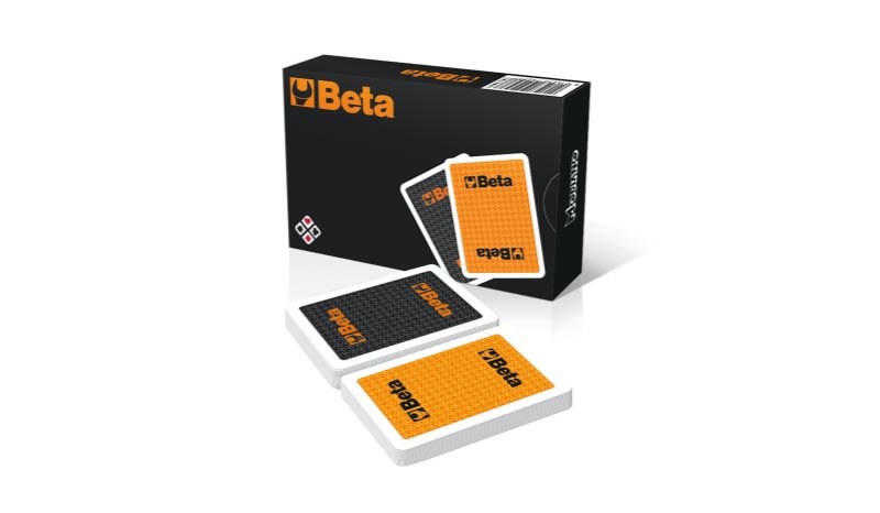 BETA - Set 2 mazzi carte ramino Modiano® 55 carte.