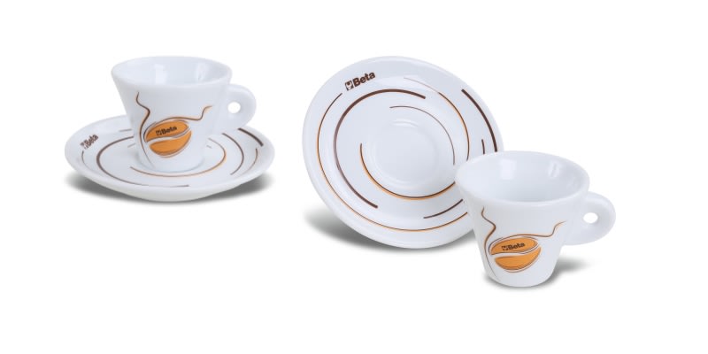 BETA - Set 6 tazzine caffè, set caffè 6 tazzine.