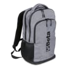 BETA - Zaino da lavoro multitasche con tasca interna porta PC grigi.