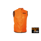 BETA - Gilet antivento in tessuto accoppiato traspirante, zip lunga con tasca bike XXL.