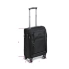 BETA - Trolley dimensioni formato cabina con 4 ruote doppie, lucchetto TSA, porta USB + jack 3,5 mm, CABINA.