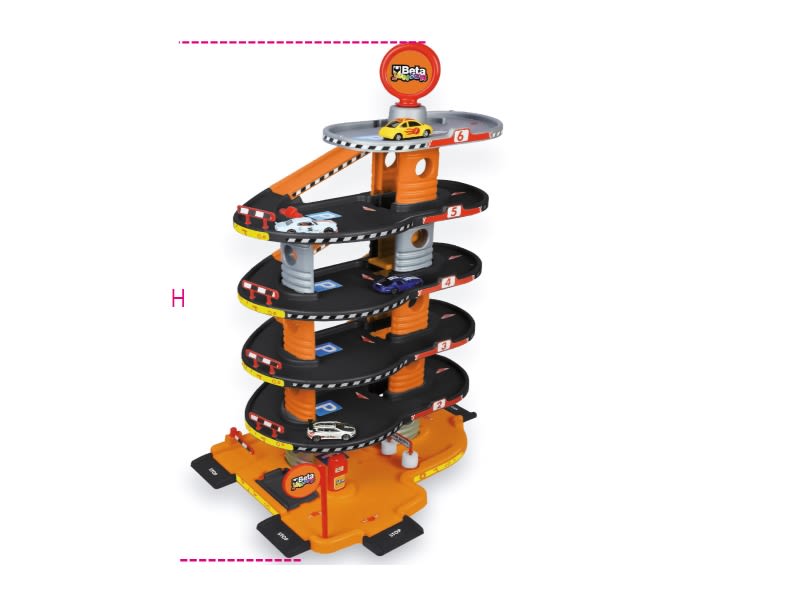 BETA - Kinder Garage 6 piani con autolavaggio, ascensore e rampe G.