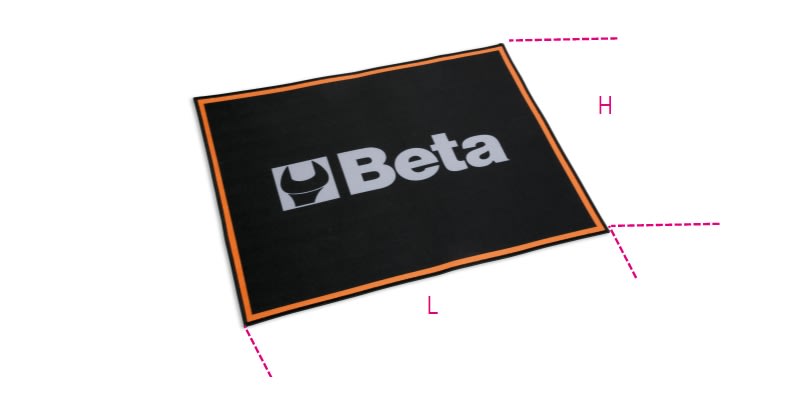 BETA - Tappeto da officina smontagomme moto logo Beta 100x80 cm.