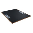 BETA - Tappeto per banco da lavoro 200x160 cm con 2 loghi, ideale per officina, resistente e pratico.