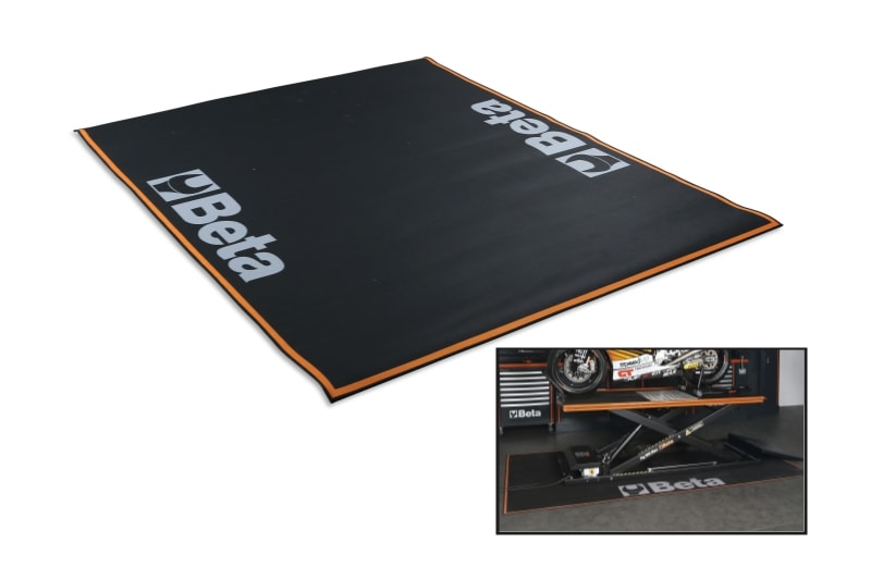 BETA - Tappeto da officina sollevat. moto 2 loghi 300x160cm.