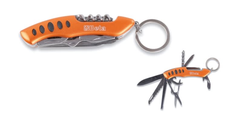 BETA - Coltellino multiuso in acciaio 10 funzioni K
