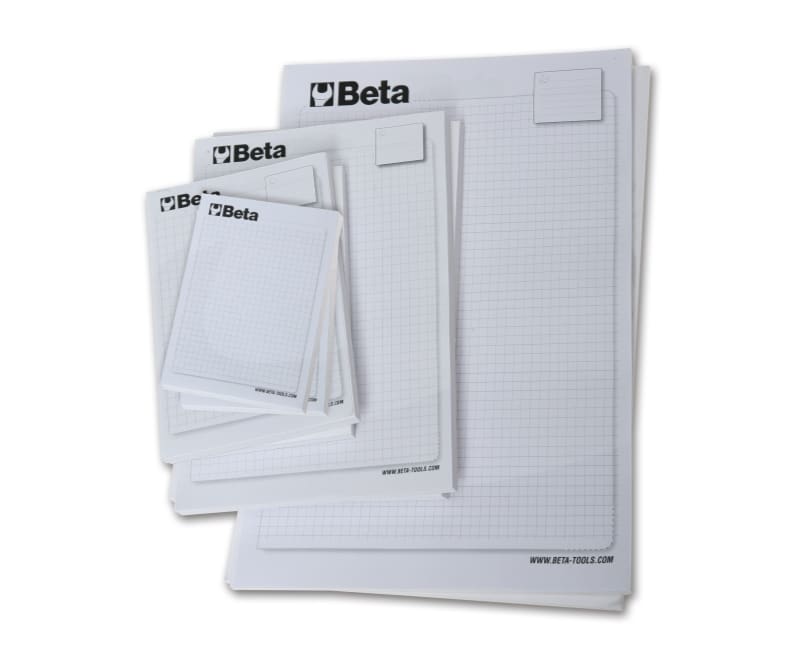 BETA - Set di 10 block notes Beta 10x15 C.
