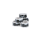 BETA - Confezione da 36 rotoli di nastro adesivo per imballo, logo Beta, bianco. CONF. 36 ROTOLI NASTRO BETA BIANCO B/36.