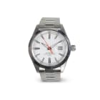 BETA - Orologio automatico con movimento in acciaio, water resistant 5 ATM e cinturino in acciaio.