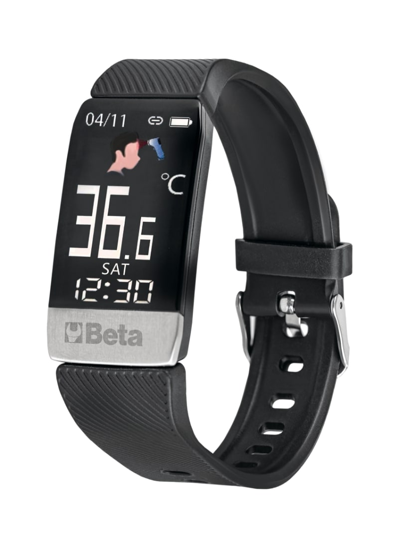 BETA - Smart bracelet touchscreen fitness tracker multifunzione water resistant.