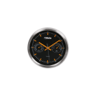 BETA - Orologio da parete con termometro, igrometro e contagiri, diametro 26 cm.