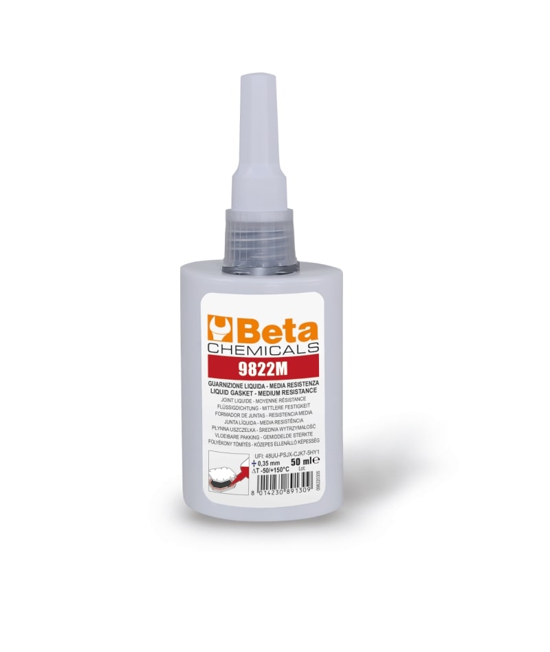 BETA - Guarnizione liquida a media resistenza FLAC. Guarnizioni medium strength 20ml.