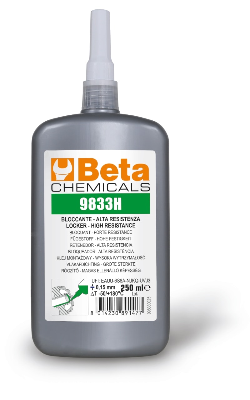 BETA - Bloccante ad alta resistenza Flaconi Blocc. High Strength 250ml (1-2) 098330025