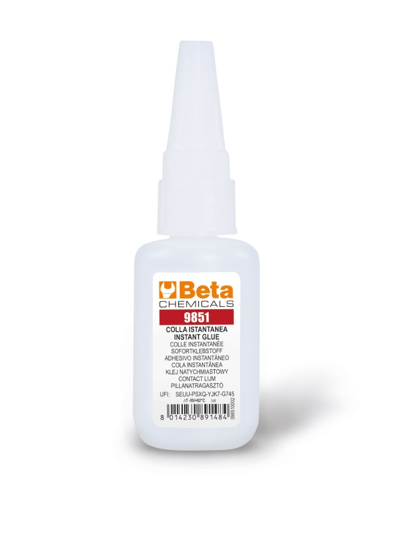BETA - Colla istantanea per giunzioni strutturali istantanee, tubetto colla adesiva istantanea 5gr.