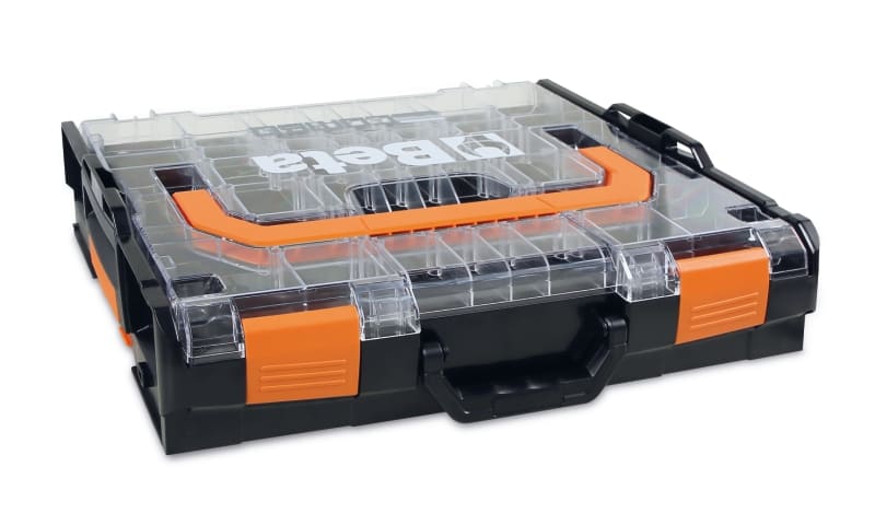 BETA - Valigetta portautensili COMBO in ABS con coperchio trasparente BOX 445X358X118 C99 V0.