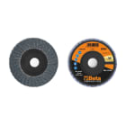 BETA - Dischi lamellari con tela abrasiva allo zirconio, supporto in plastica e lamella doppia - D125 GR40 LP BI-LAM ZIRC. SP/PL