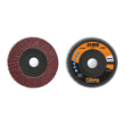 BETA - Dischi lamellari con tela abrasiva al corindone, supporto in plastica e lamella doppie DISCHI BI-LAM COR. SP/PL D115 GR80.