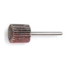 BETA - Ruote lamellari con gambo, lamelle in tela abrasiva al corindone 15x15 GR60.