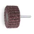 BETA - Ruote miste lamelle/tessuto non tessuto con gambo, lamelle in tela abrasiva alternata a tessuto in fibre sintetiche al corindone, ruote lam.miste 60x30 gambo 6 medium 80.