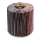 BETA - Ruote lamellari con tela al corindone per satinatrici, ruote satinex 100x100 foro 19,1 gr 40 a.