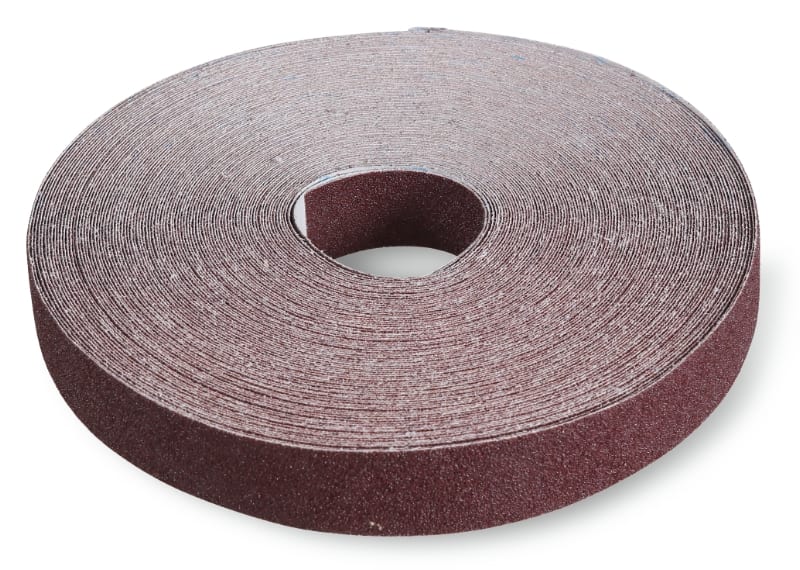BETA - Rotoli antispreco in tela abrasiva al corindone 38x50mt gr400, ideali per lavori di precisione.