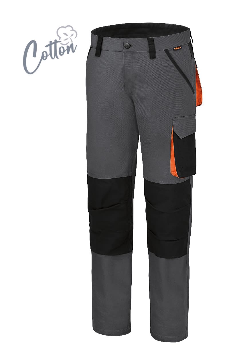 BETA - PANTALONI WORK COTTON NEW FIT GREY TG.M