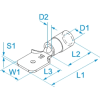 Miniatura Dimensioni prodotto 1