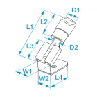 BM - PRESA LAM ISOL MISTO 2,5 6,3X0,8