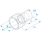 BM - CONNETTORI CODA 10 MMQ ISOL