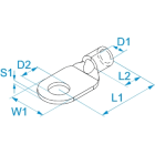 BM - TERM OCC BRASATO DIN 46234 95MMQ F8 04137