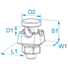 BM - MORSETTO DI TERRA 10 1 BULL