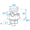 Miniatura Dimensioni prodotto 1