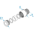 BM - PRESSACAVO OT NIK M63X1,5 2863