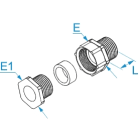 BM - PRESS 3/8 NYLON 3451