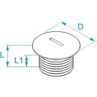 BM - TAPPI POLISTIROLO PG 42 NERO