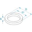 BM - GUARN. GOMMA PRESS. M16 4917G