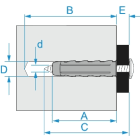 BM - TASSELLO NY SUPER V6 VITE FLAN F0022
