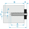 Miniatura Dimensioni prodotto 1