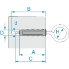 BM - TASSELLO NY SUPER V6 OCCHIELLO F0052