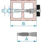BM - TASSELLO NY TNV 6 + VITE F0111