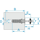 BM - TASSELLO NY TN 12 DOPPIO DADO F0382