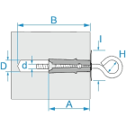 BM - TASS. ACCIAIO TM 8 OCCHIELLO F0451