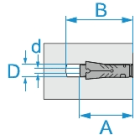 BM - TASSELLO ACCIAIO TMN 6