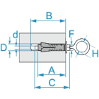 BM - TASS. ACCIAIO TMN 8 OCCHIO